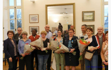 Remise des médailles de la ville mars 2025